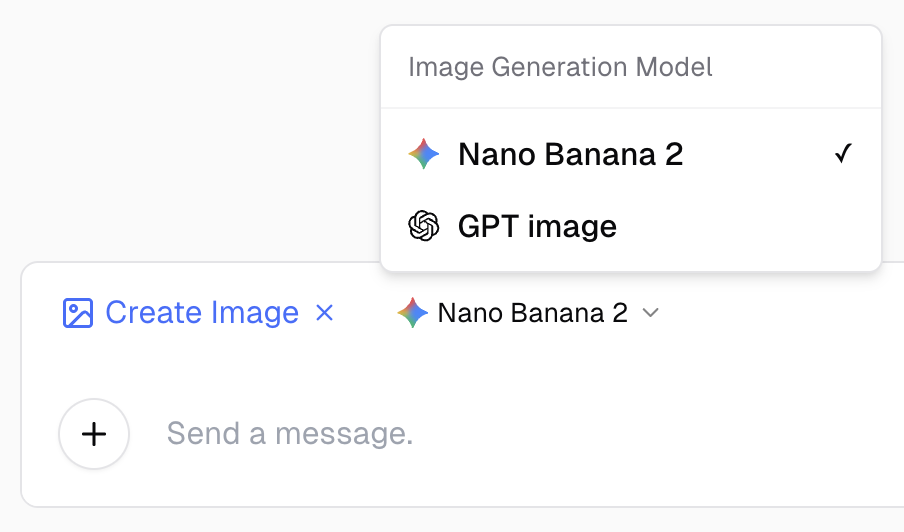 Image Generation Model Selector